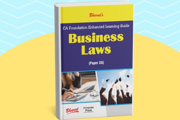 CA Foundation Business Law Main Book and Question Book Combo By CA Deepika Rathi