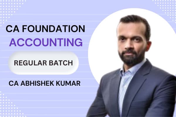 CA Foundation Principle and Practice of Accounting  by CA Abhishek Kumar